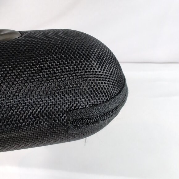 Oakley Pill Sunglasses Case Glasses Black Monogram Hard Shell Zip Logo Travel - Picture 12 of 13